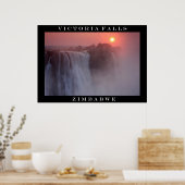 Victoria Herfsten Sunrise Poster (Keuken)