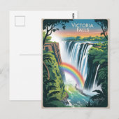 Victoria Herfsten Vintage Briefkaart (Voorkant / Achterkant)