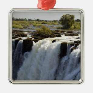 Victoria Herfsten, Zambesi, Zambia. 2 Metalen Ornament