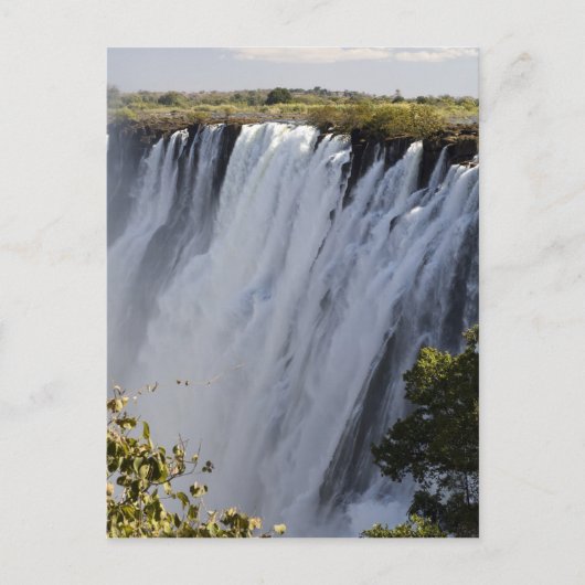 Victoria Herfsten, Zambesi, Zambia. Briefkaart (Voorkant)