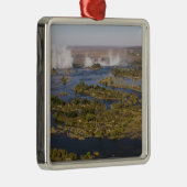 Victoria Herfsten, Zambesi, Zambia - Zimbabwe 2 Metalen Ornament (Rechts)