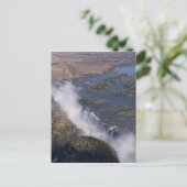 Victoria Herfsten, Zambesi, Zambia, Zimbabwe Briefkaart (Staand voorkant)