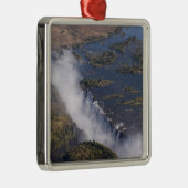 Victoria Herfsten, Zambesi, Zambia, Zimbabwe Metalen Ornament (Rechts)