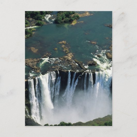 Victoria Herfsten, Zambia aan de grens met Zimbabw Briefkaart (Voorkant)