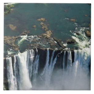 Victoria Herfsten, Zambia aan de grens met Zimbabw Tegeltje