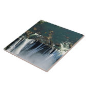 Victoria Herfsten, Zambia aan de grens met Zimbabw Tegeltje (Zijkant)