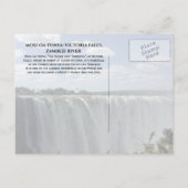Victoria Herfsten, Zambia, Zimbabwe Briefkaart (Achterkant)