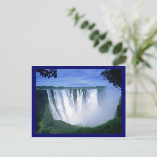 Victoria Herfsten Zimbabwe Afrika Briefkaart (Staand voorkant)