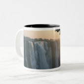 Victoria Herfsten, Zimbabwe, Afrika Tweekleurige Koffiemok (Voorkant links)