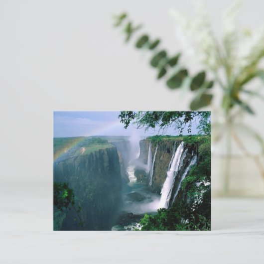 victoria herfsten , zimbabwe briefkaart (Staand voorkant)