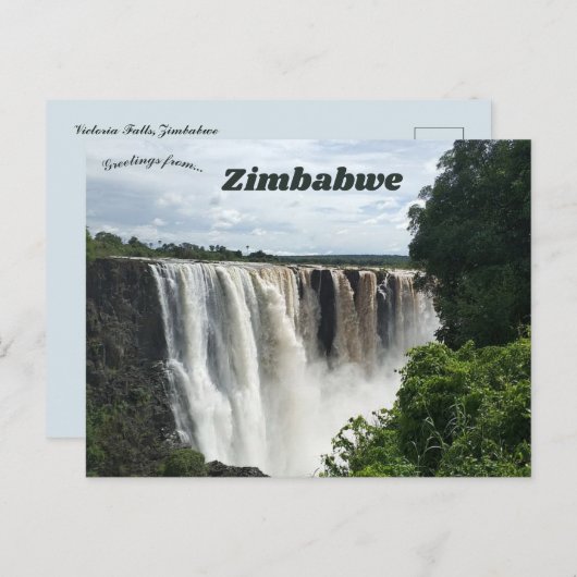 Victoria Herfsten Zimbabwe Briefkaart (Voorkant / Achterkant)