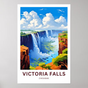 Victoria Herfsten Zimbabwe Reisprint Poster
