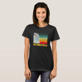 Victoria Herfsten Zimbabwe Waterfall Souvenir Afri T-shirt (Voorkant volledig)