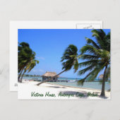 Victoria House Ambergris Caye Belize Briefkaart (Voorkant / Achterkant)
