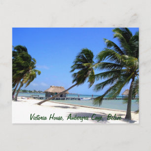 Victoria House Ambergris Caye Belize Briefkaart