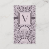 Victoria Lacy Elegant Pink - Visitekaartje (Achterkant)