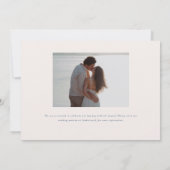 Victoria Landscape Huwelijksuitnodiging Kaart (Achterkant)