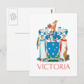 Victoria mantel briefkaart (Voorkant / Achterkant)