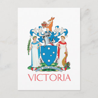 Victoria mantel briefkaart
