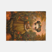 Victoria meisje fleece deken (Voorkant (Horizontaal))
