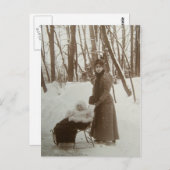 Victoria Melita Groothertogin Cyril #011D Briefkaart (Voorkant / Achterkant)