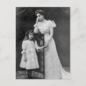 Victoria Melita van Hessen met Elizabeth #006D Briefkaart (Voorkant)