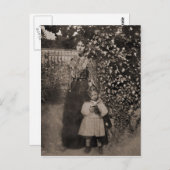 Victoria Melita van Hessen met Elizabeth #008D Briefkaart (Voorkant / Achterkant)