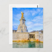 Victoria memorial, Buckingham Palace, Londen Briefkaart (Voorkant / Achterkant)