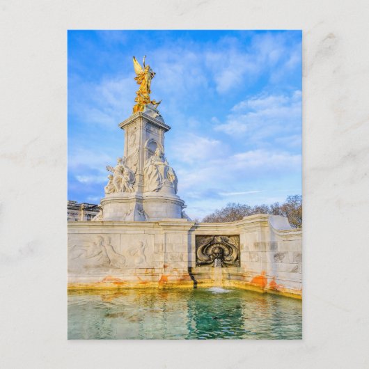 Victoria memorial, Buckingham Palace, Londen Briefkaart (Voorkant)