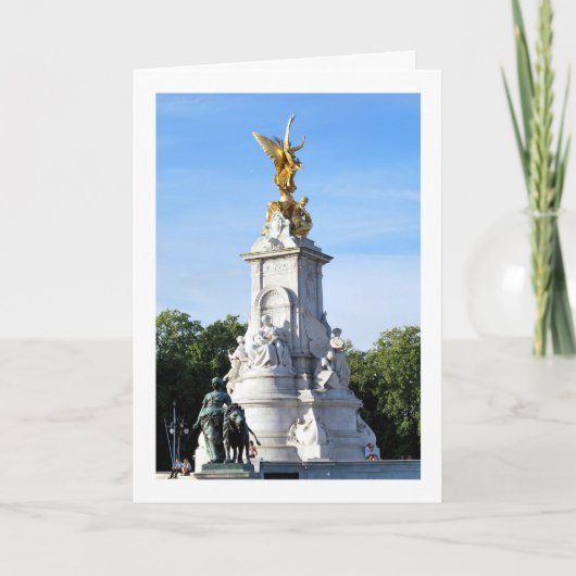 Victoria Memorial Monument, Londen Kaart (Voorkant)