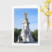 Victoria Memorial Monument, Londen Kaart (Gele Bloem)