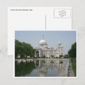 victoria memorial reflectie briefkaart (Voorkant / Achterkant)