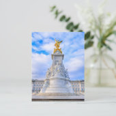 Victoria monument, Buckingham Palace, Londen Postc Briefkaart (Staand voorkant)