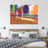 Victoria Park Bath Canvas Afdruk (Insitu (Slaapkamer))