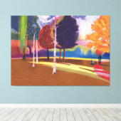 Victoria Park Bath Canvas Afdruk (Insitu (Houten vloer))