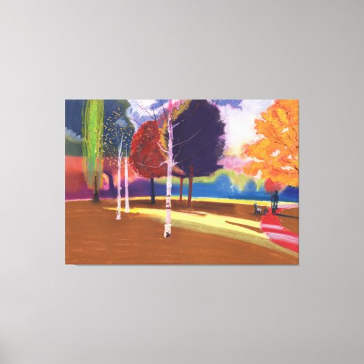 Victoria Park Bath Canvas Afdruk (Voorkant)