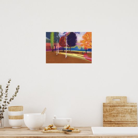 Victoria Park Bath Poster (Keuken)