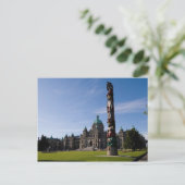 Victoria Parliament Building 1 Briefkaart (Staand voorkant)