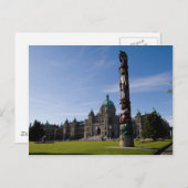 Victoria Parliament Building 1 Briefkaart (Voorkant / Achterkant)