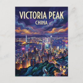 Victoria Peak China Briefkaart