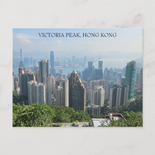 Victoria Peak Hong Kong Briefkaart (Voorkant)