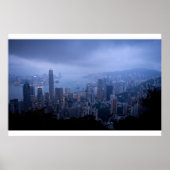 Victoria Peak, Hong Kong. Poster (Voorkant)