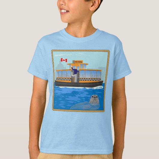Victoria Pickle Boat ritje T-Shirt (Voorkant)