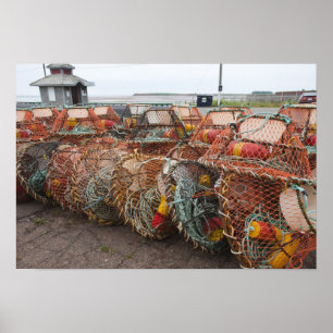 Victoria, Prince Edward Island. Krabbenfuiken Poster