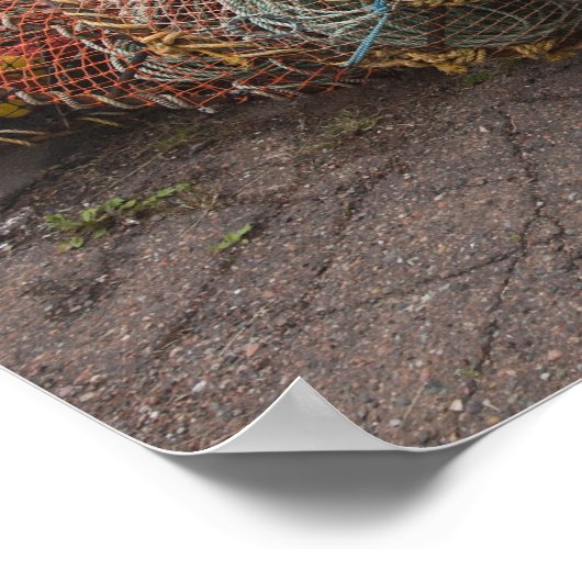 Victoria, Prince Edward Island. Krabpotten Poster (Hoek)