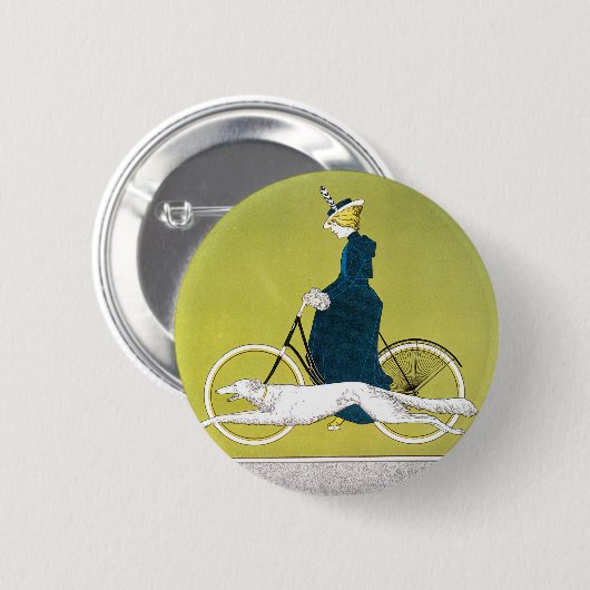 Victoria Ronde Button 5,7 Cm (Voorkant /achterkant)