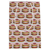 Victoria Sandwich Sponge Cake UK Brits gebak Medium Cadeauzakje (Voorkant)