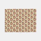 Victoria Sponge Cake British Food Baking Bakery Fleece Deken (Voorkant (Horizontaal))