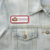 Victoria Sponge Cake Shop Brits Bakkerijgebak Naamplaatje (In situ)