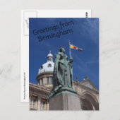 Victoria Square Birmingham Briefkaart (Voorkant / Achterkant)